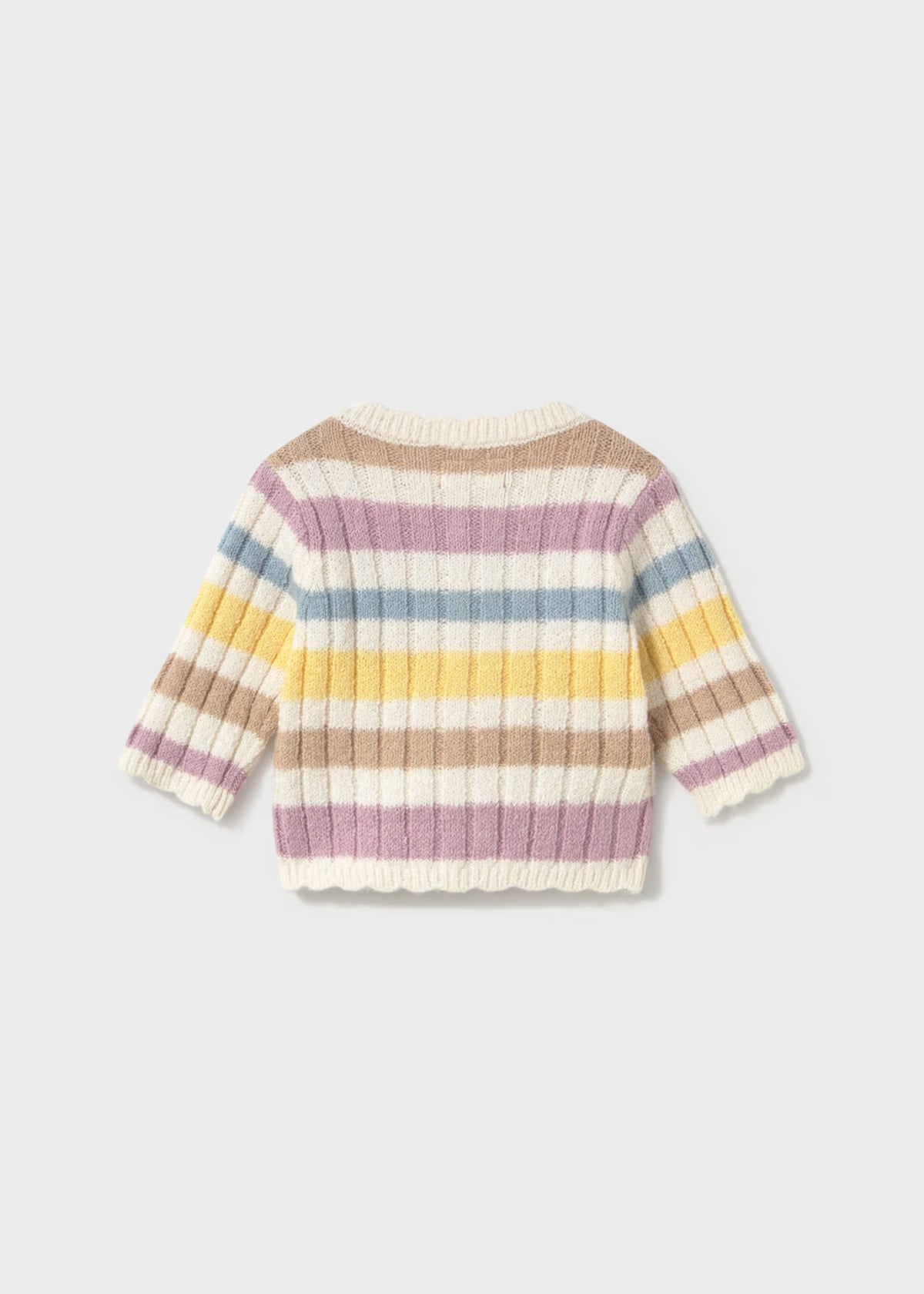 Torera tricot rayas recién nacida