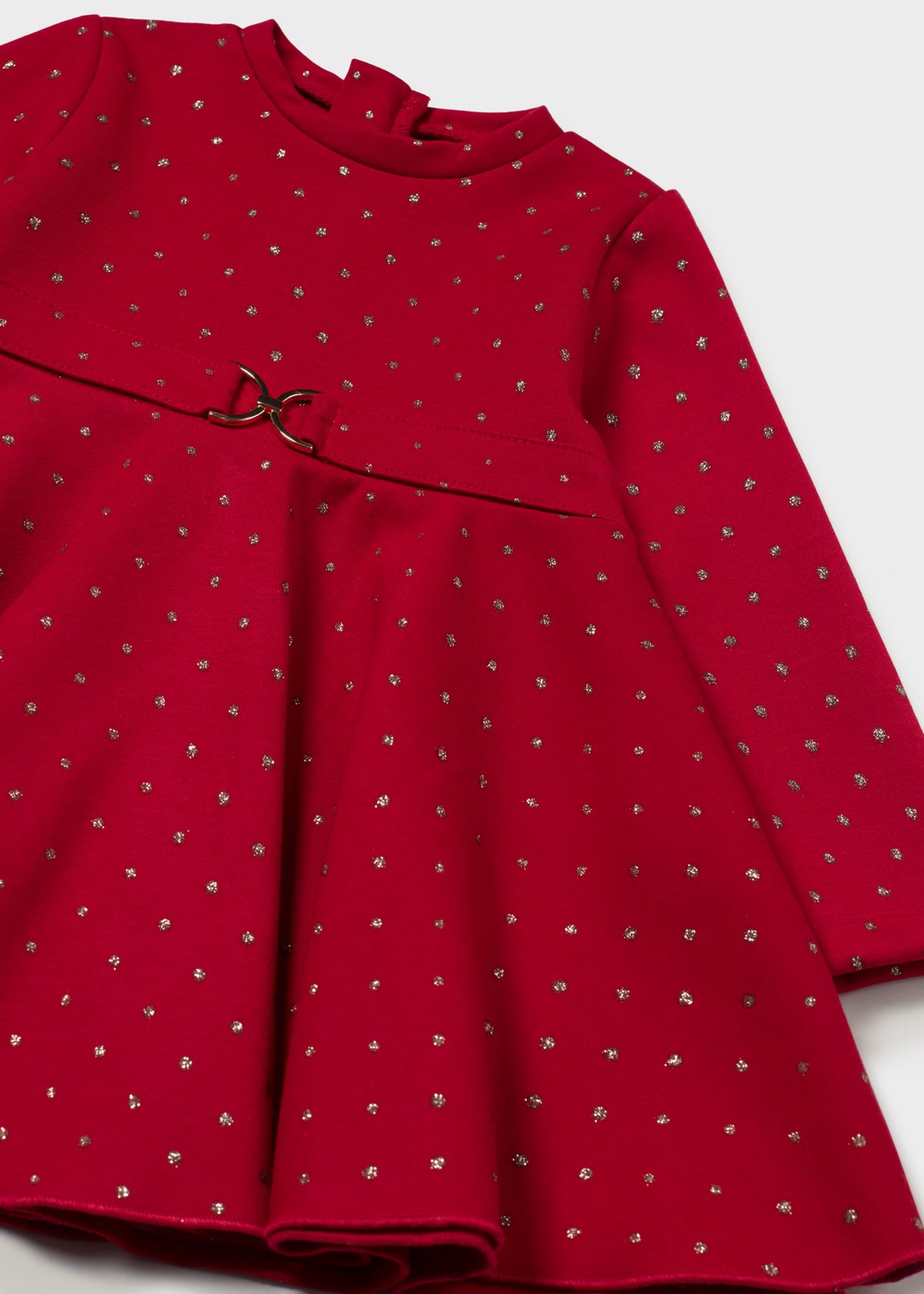 Vestido neopreno rojo bebé niña
