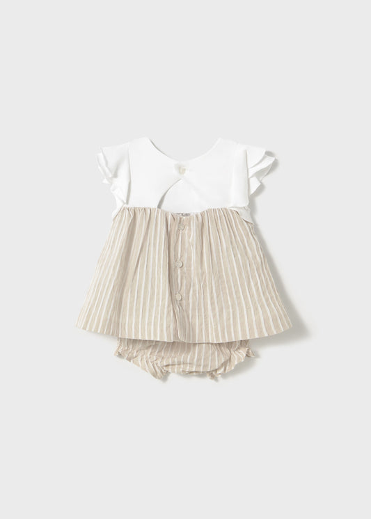 Vestido raíz recién nacida