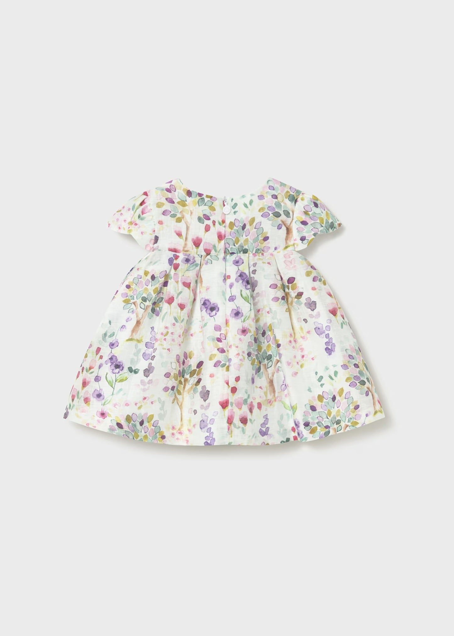 Vestido estampado ceremonia recién nacida