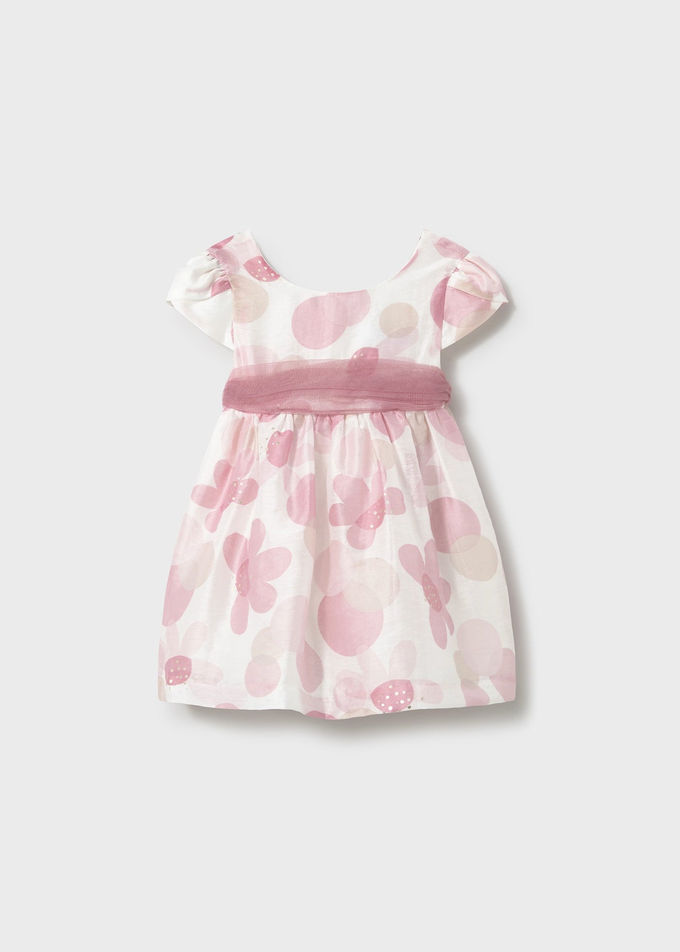 Vestido rosa estampado bebé niña