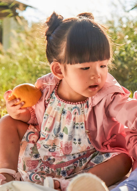 Vestido floral estampado bebé niña