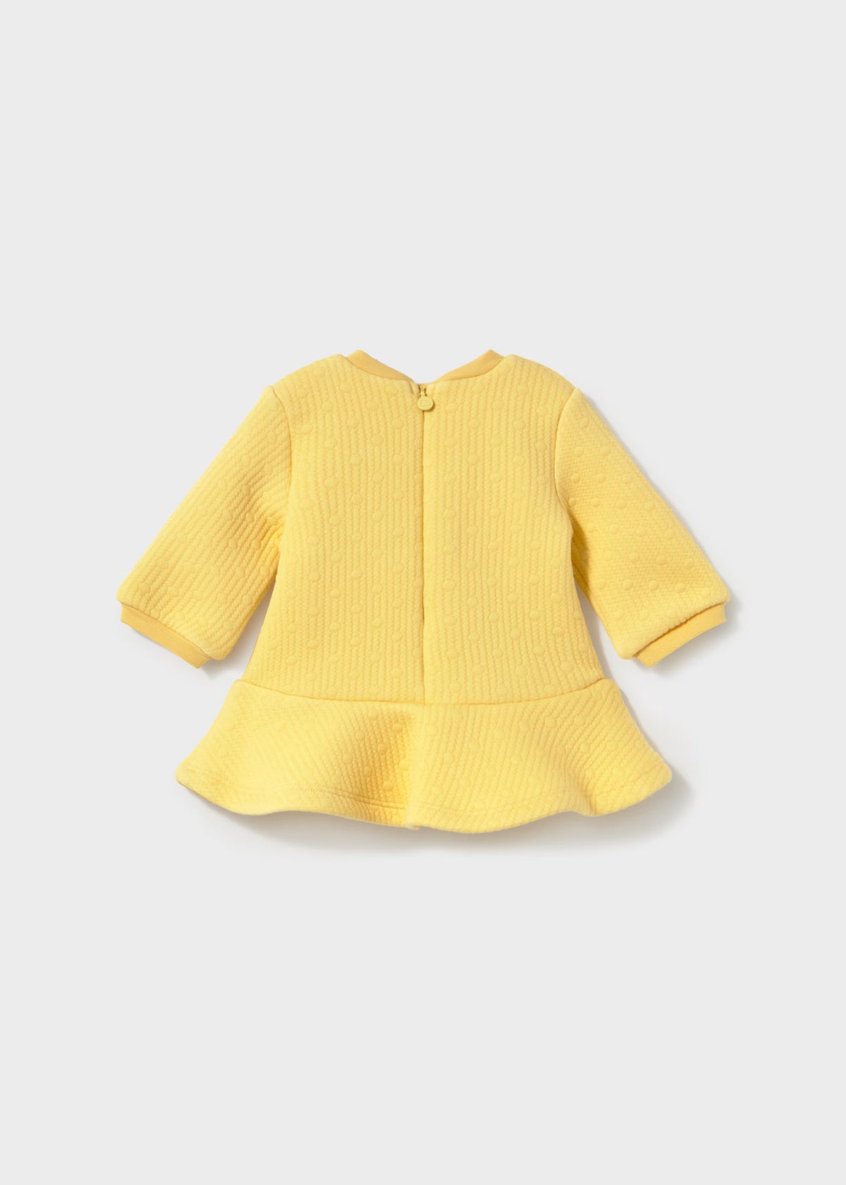 Vestido amarillo recién nacida