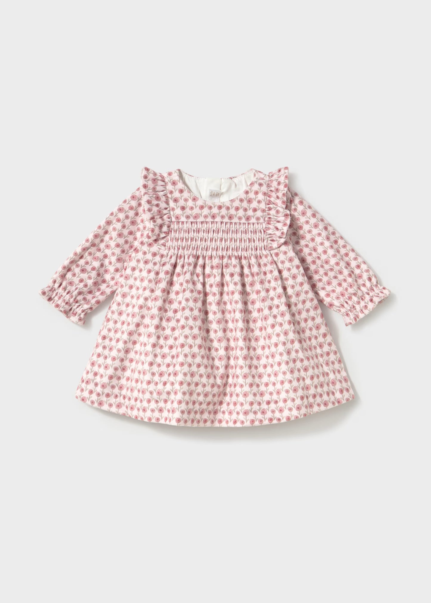 Vestido terciopelo recién nacida