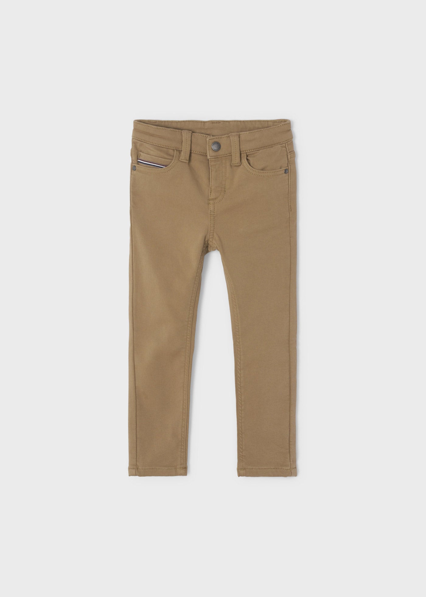 Pantalón caqui slim fit mini niño