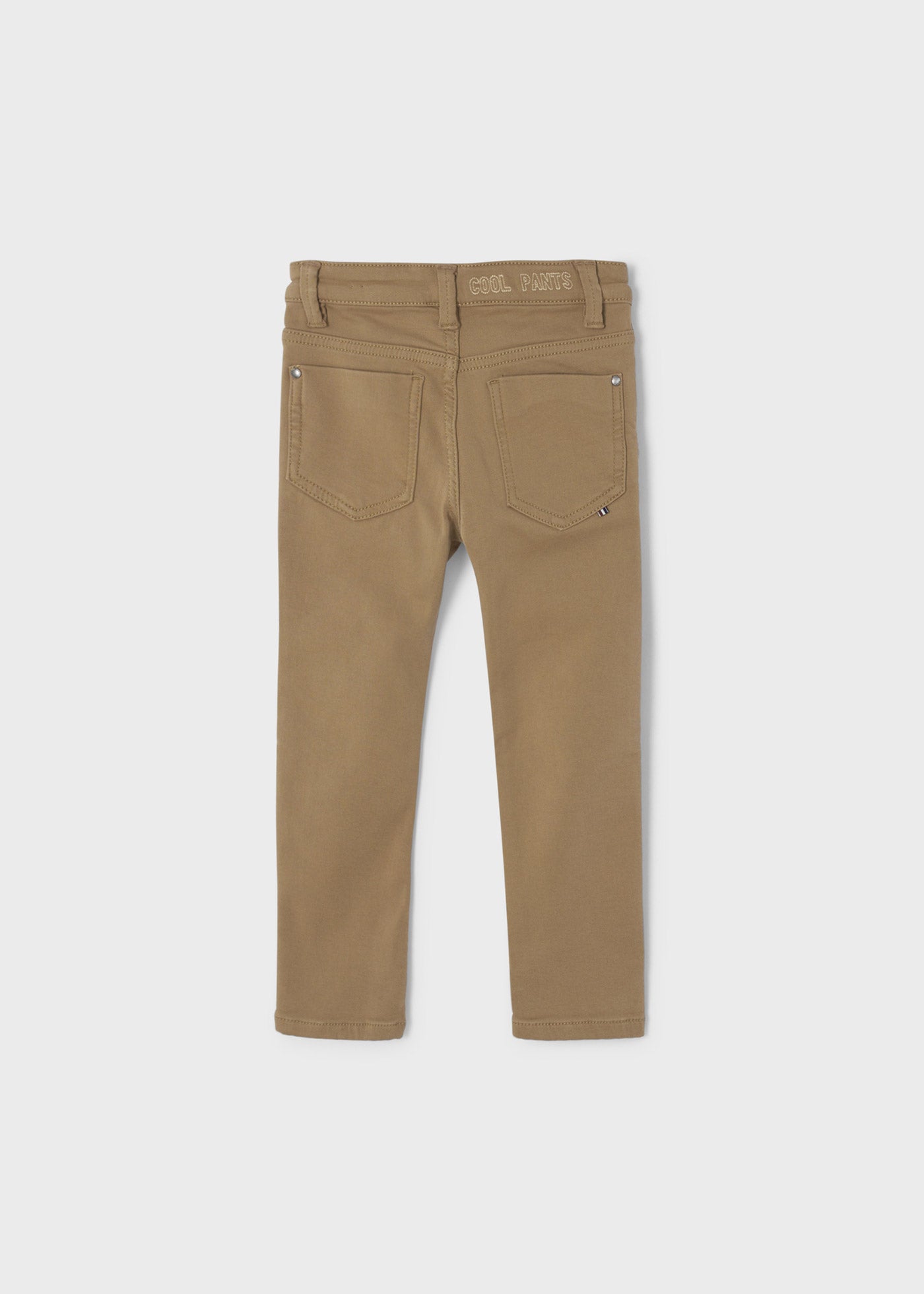 Pantalón caqui slim fit mini niño