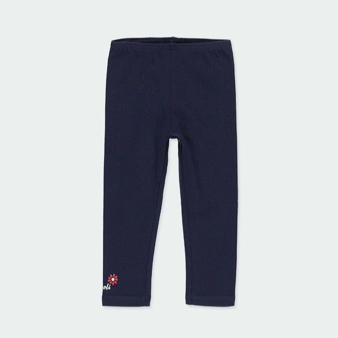 Leggings stretch marino mini niña