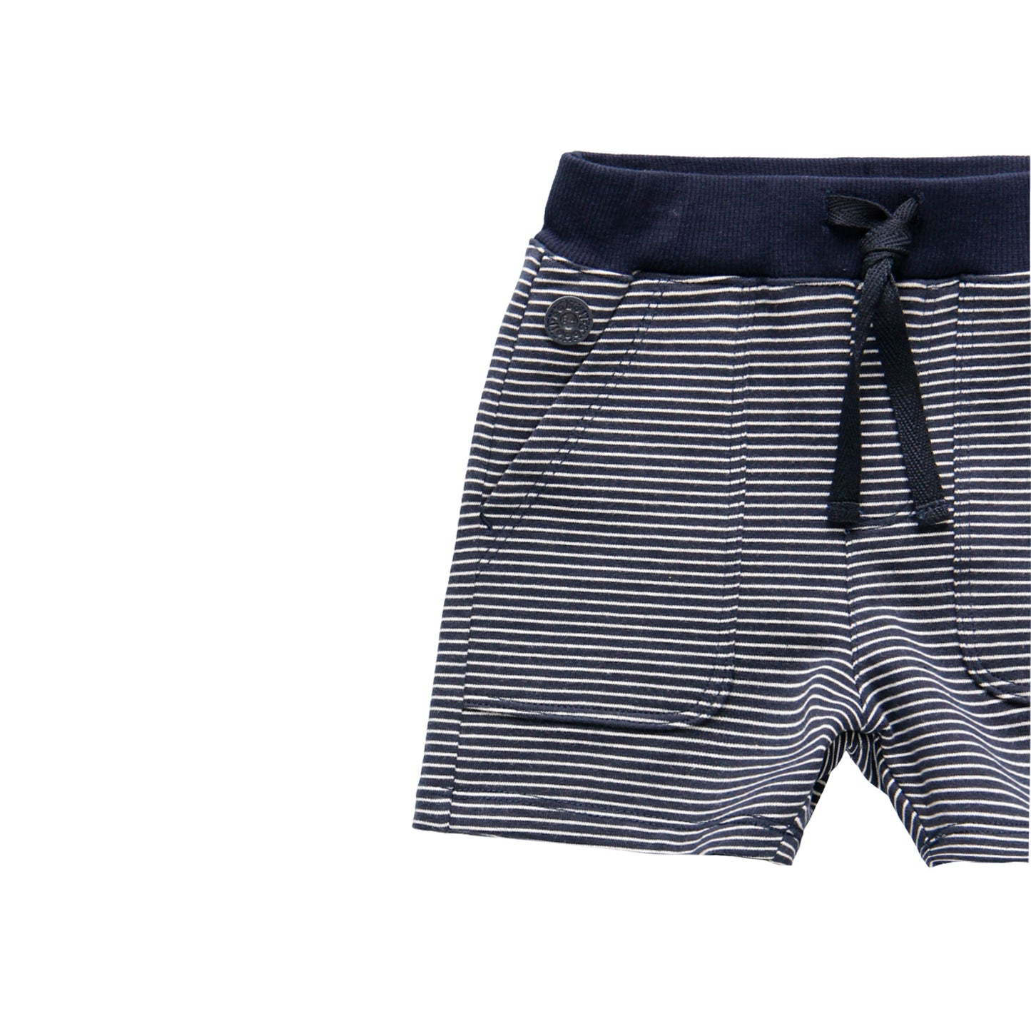 Short azul marino mini niño