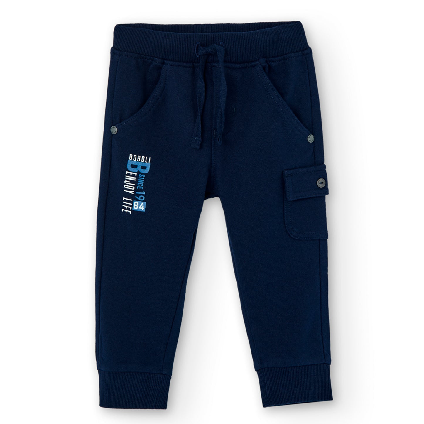 Pants felpa marino mini niño