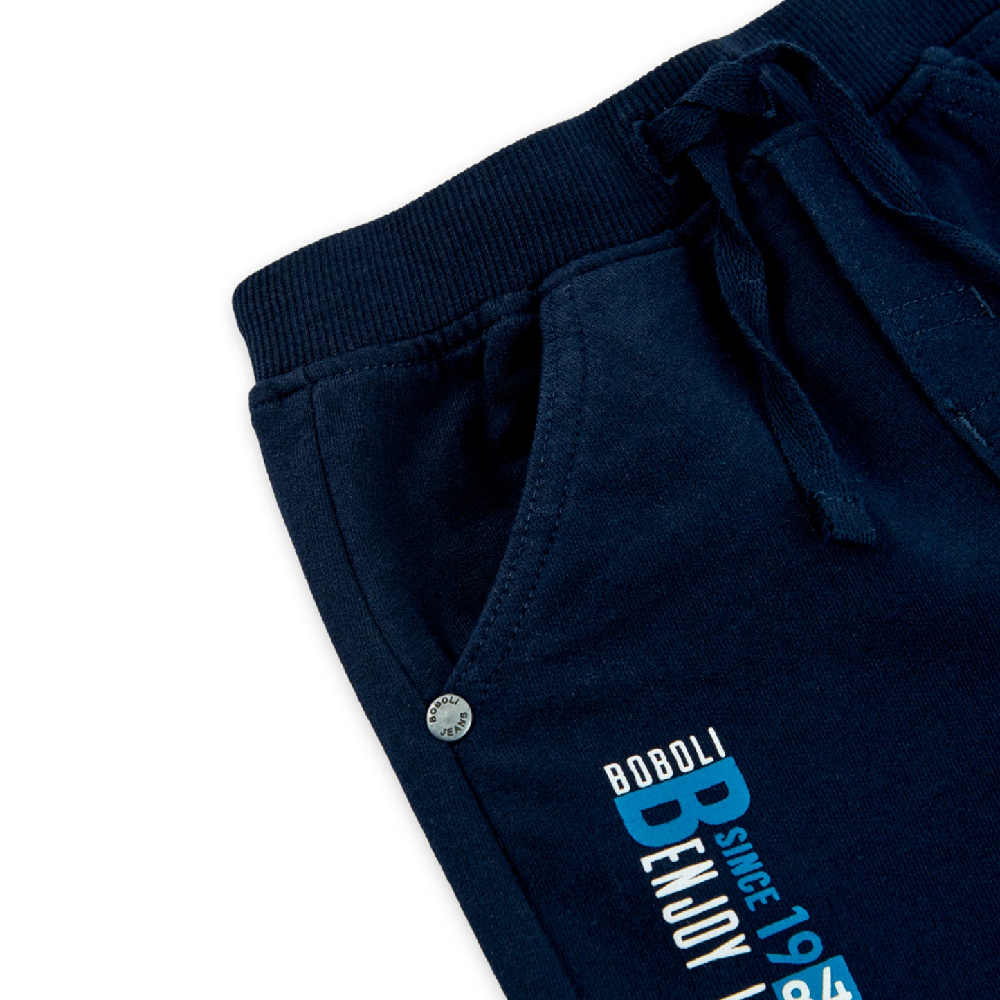 Pants felpa marino mini niño