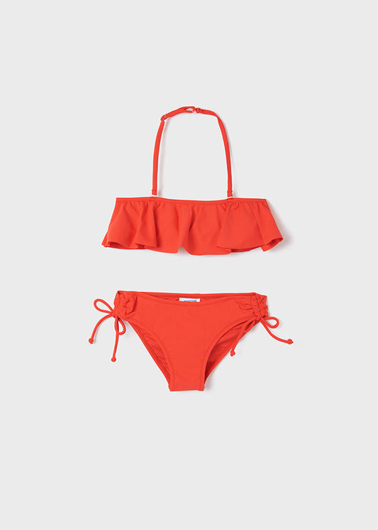 Bikini olanes rojo niña jr
