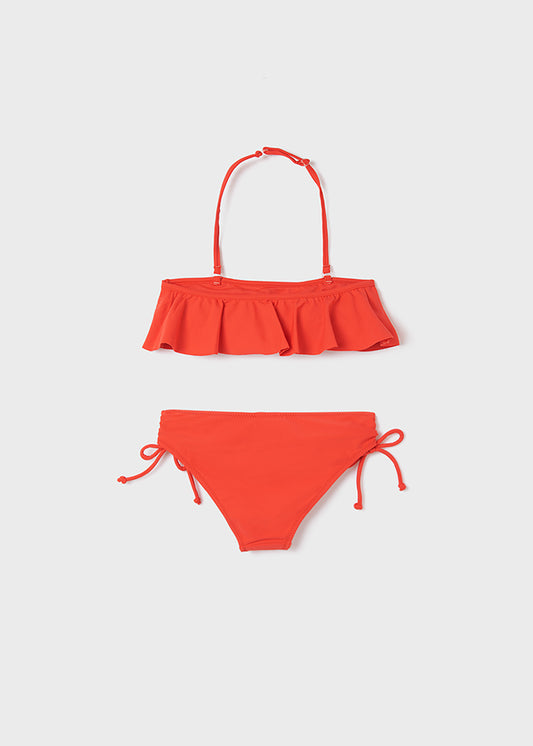 Bikini olanes rojo niña jr