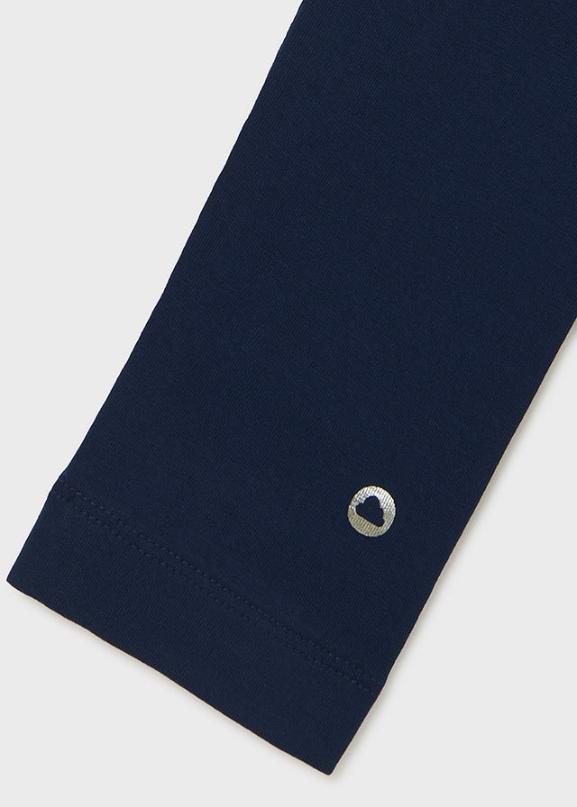 Leggings largos azul marino ECOFRIENDS niña jr
