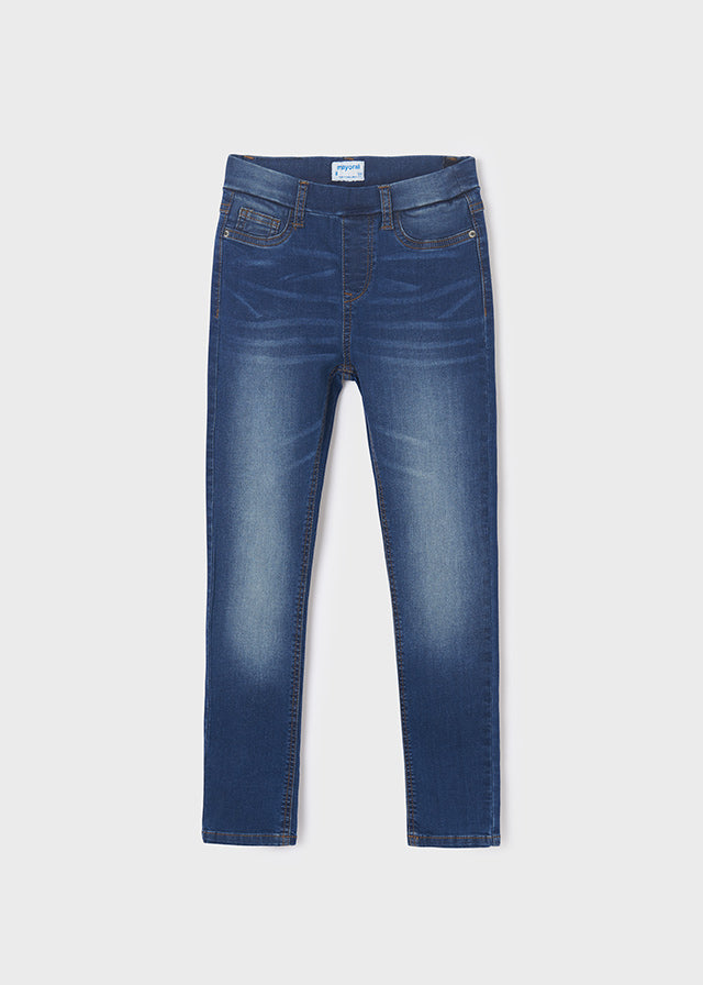 Jeans super skinny largo niña jr