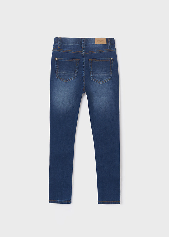 Jeans super skinny largo niña jr