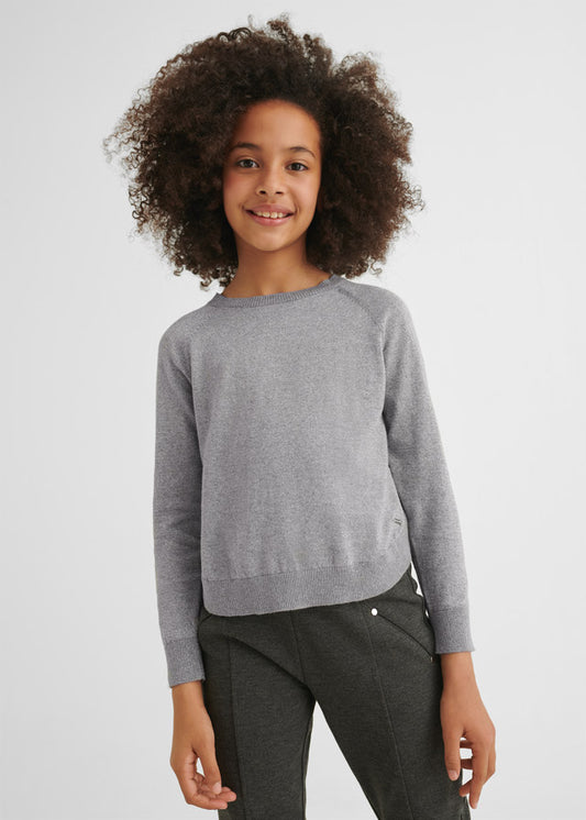 Suéter gris ECOFRIENDS niña jr